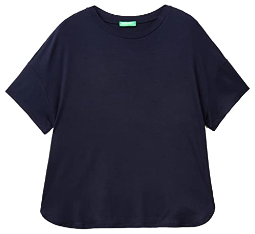 United Colors of Benetton Damen 3z12d101x T-Shirt, Dunkelblau 016, XS von United Colors of Benetton