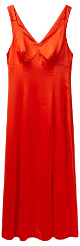 United Colors of Benetton Damen 40v4dv04m Kleid, Scharlachrot 1g9, XL von United Colors of Benetton