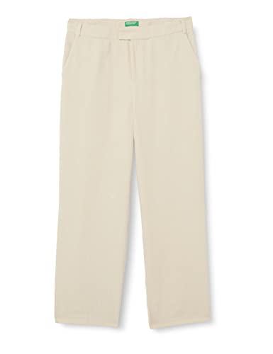 United Colors of Benetton Damen 48TFDF02B Hose, Hellbeige L08, 48 von United Colors of Benetton