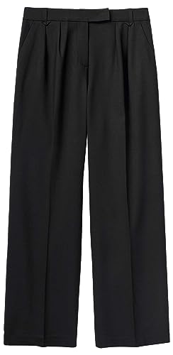 United Colors of Benetton Damen 4962df03y Hose, Schwarz 700, 38 von United Colors of Benetton