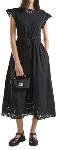 United Colors of Benetton Damen 49HSDV095 Kleid, Schwarz, XS von United Colors of Benetton