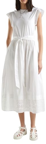 United Colors of Benetton Damen 49HSDV095 Kleid, Weiß, XS von United Colors of Benetton