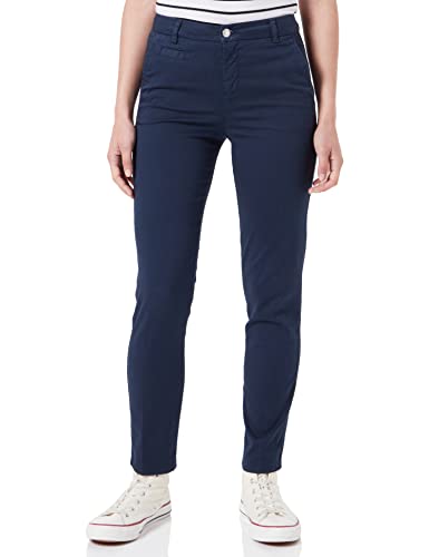 United Colors of Benetton Damen 4GD7558S3 Hose, Dunkelblau 616, 44 von United Colors of Benetton