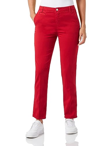 United Colors of Benetton Damen 4Gd7558S3 Hose, Rot 6v3, 36 von United Colors of Benetton