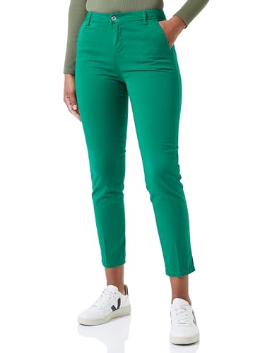 United Colors of Benetton Damen 4Gd7558S3 Hose, Waldgrün 7u3, 38 von United Colors of Benetton