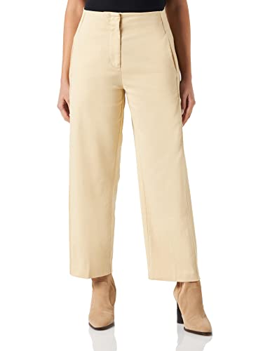 United Colors of Benetton Damen 4HM6DF02H Hose, Beigefarben 025, 40 von United Colors of Benetton