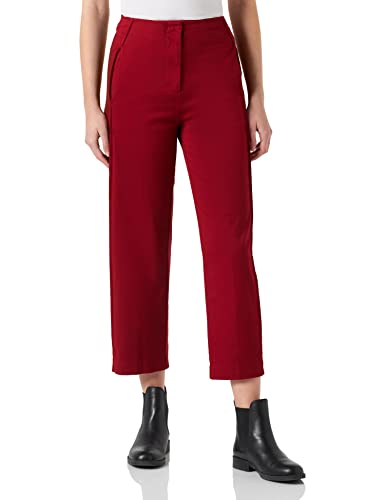 United Colors of Benetton Damen 4HM6DF02H Hose, Kardinal Rot 38P, 38 von United Colors of Benetton