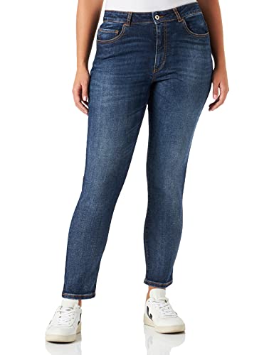 United Colors of Benetton Damen 4ORHDE00H Hose, Jeansblau 904, 26 von United Colors of Benetton