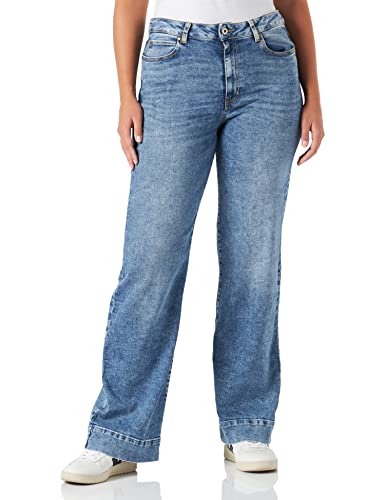 United Colors of Benetton Damen 4ORHDE00Q Hose, Blauer Denim 903, 27 von United Colors of Benetton