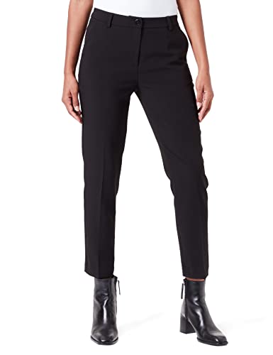 United Colors of Benetton Damen 4XHW55974 Hose, Schwarz 100, 38 von United Colors of Benetton