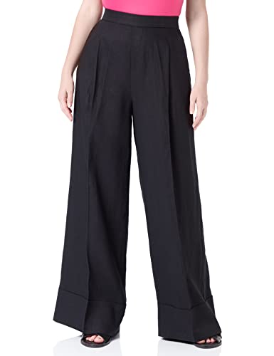 United Colors of Benetton Damen 4aghdf016 Hose, Schwarz 100, L von United Colors of Benetton