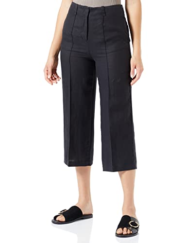 United Colors of Benetton Damen 4aghdf01v Hose, Schwarz 100, 32 von United Colors of Benetton