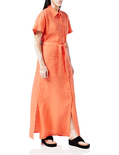 United Colors of Benetton Damen 4aghdv01l Kleid, Orange 0r4, XS von United Colors of Benetton