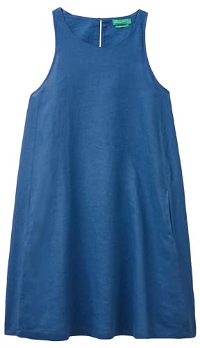 United Colors of Benetton Damen 4aghdv02u Kleid, Avio 217, M von United Colors of Benetton