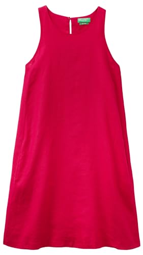United Colors of Benetton Damen 4aghdv02u Kleid, Dunkelrot 19D, XXS von United Colors of Benetton