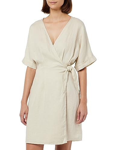 United Colors of Benetton Damen 4aghdv03c Kleid, Hellbeige 152, S von United Colors of Benetton