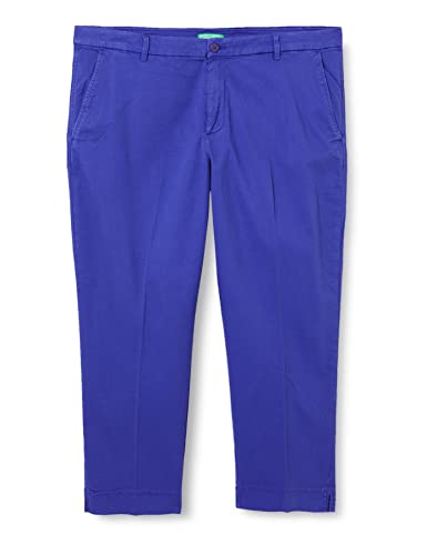 United Colors of Benetton Damen 4cdr558r5 Hose, Bluette 1f3, 38 von United Colors of Benetton