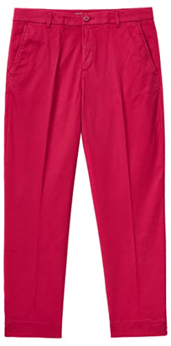 United Colors of Benetton Damen 4cdr558r5 Hose, Rot 143, 38 von United Colors of Benetton