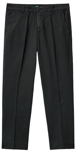 United Colors of Benetton Damen 4cdr558r5 Hose, Schwarz 100, 38 von United Colors of Benetton