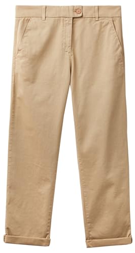 United Colors of Benetton Damen 4gd7df007 Hose, Camel 193, 36 von United Colors of Benetton