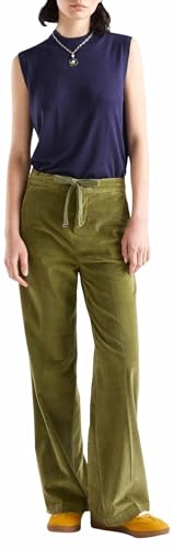 United Colors of Benetton Damen 4ha2df022 Hose, Militärgrün 313, 38 von United Colors of Benetton