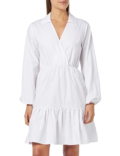 United Colors of Benetton Damen 4m36dv09d Kleid, Weiß, XS von United Colors of Benetton