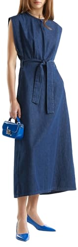 United Colors of Benetton Damen Vestito 4pmvdv084 Kleid, blau, M von United Colors of Benetton