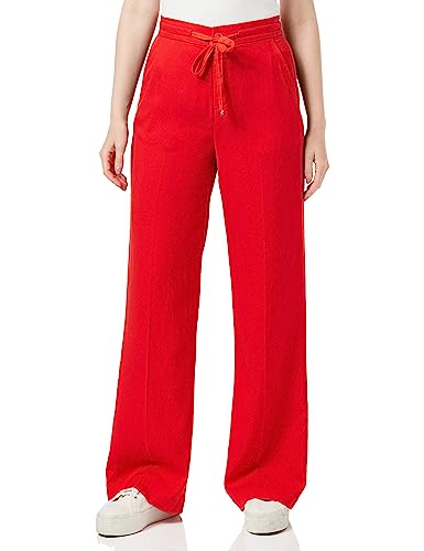 United Colors of Benetton Damen 4t91df02s Hose, Rot 2h7, M von United Colors of Benetton