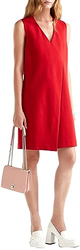 United Colors of Benetton Damen 4z6sdv053 Kleid, Rot 0v3, S von United Colors of Benetton