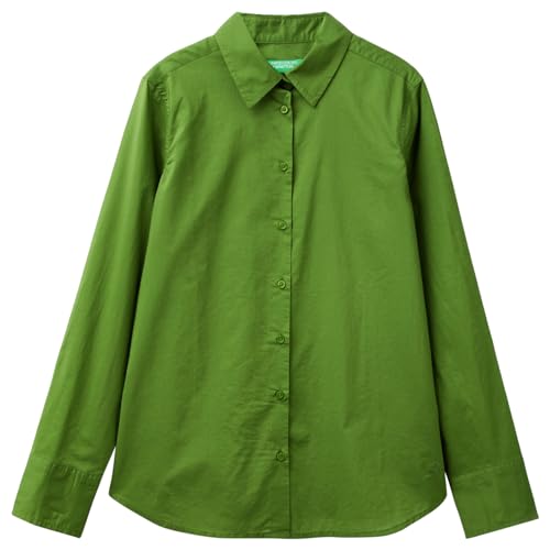 United Colors of Benetton Damen 5cqydq06u Hemd, Waldgrün 2g3, Medium von United Colors of Benetton