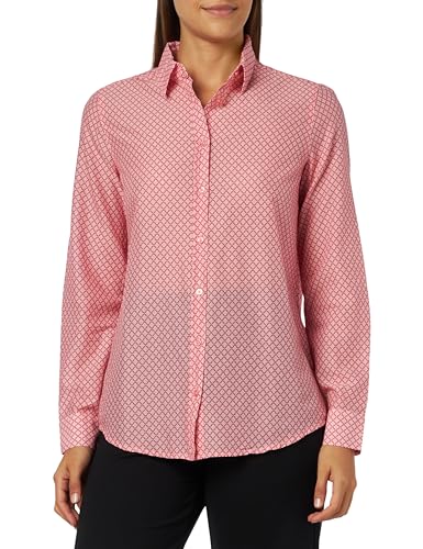 United Colors of Benetton Damen 5oa95q8u4 Hemd, Rosa gestreift 67a, Large von United Colors of Benetton