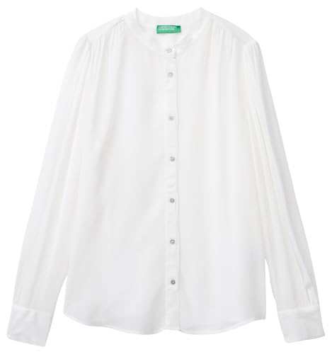 United Colors of Benetton Damen 5tdedq09k Hemd, Weiß, X-Large United Colors of Benetton Damen 5tdedq09k Hemd, Weiß, X-Large von United Colors of Benetton