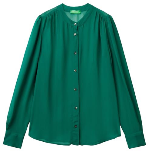 United Colors of Benetton Damen 5tdedq09k Hemd, grün, Large United Colors of Benetton Damen 5tdedq09k Hemd, grün, Large von United Colors of Benetton