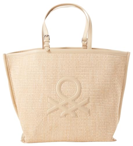 United Colors of Benetton Damen Borsa 6xz5dy04u Tasche, beige von United Colors of Benetton