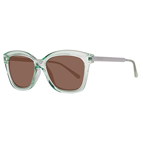 United Colors of Benetton Damen BE988S02 Sonnenbrille, Grün (Green/Palldm), 56 von United Colors of Benetton