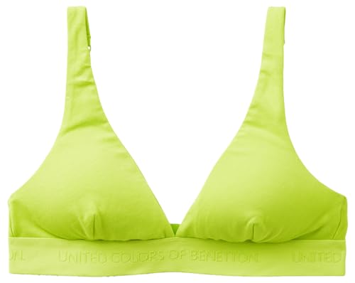 United Colors of Benetton Damen BH 3op81r00n Unterwäsche, Lime 2c7, XS von United Colors of Benetton