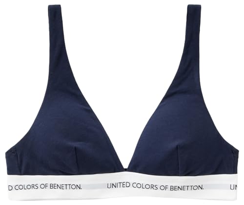 United Colors of Benetton Damen BH 3op81r00n Unterwäsche, Nachtblau 252, S von United Colors of Benetton