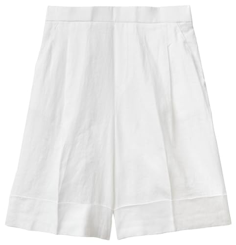 United Colors of Benetton Damen Bermuda 4aghd900d Shorts, Optisches Weiß 101, S von United Colors of Benetton