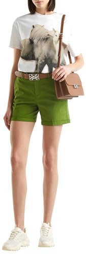 United Colors of Benetton Damen Bermuda 4cdr592g4 Shorts, Waldgrün 2g3, 34 von United Colors of Benetton