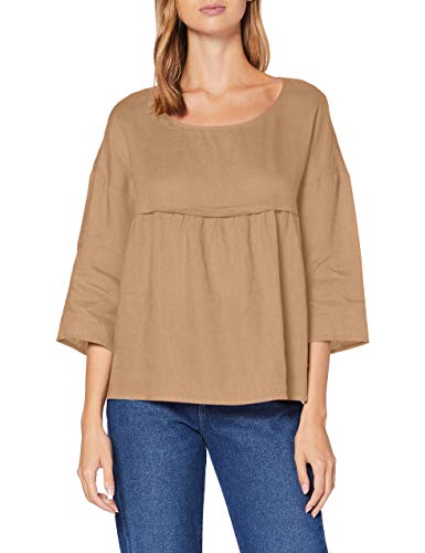 United Colors of Benetton Damen Blusa Hemd, Tannin 193, XS von United Colors of Benetton