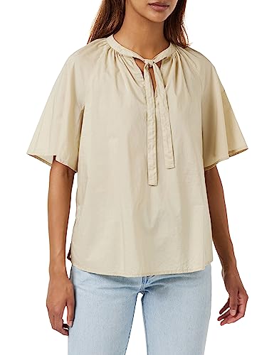 United Colors of Benetton Damen Bluse 5cqydq04o Hemd, Beige 39a, Small von United Colors of Benetton