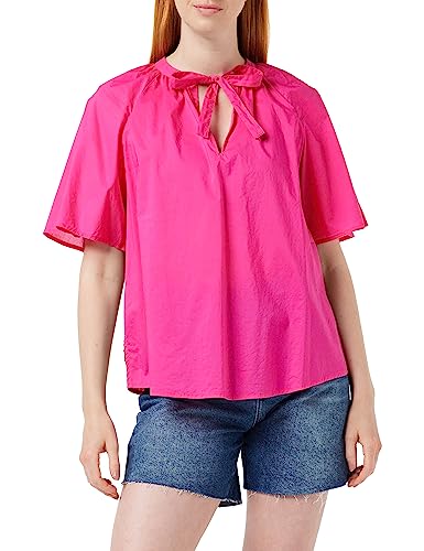 United Colors of Benetton Damen Bluse 5cqydq04o Hemd, Fuchsia 02a, XS von United Colors of Benetton