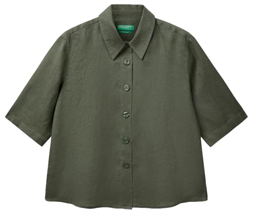 United Colors of Benetton Damen Camicia 5bml5qb75 Hemd, grün, X-Small United Colors of Benetton Damen Camicia 5bml5qb75 Hemd, grün, X-Small von United Colors of Benetton