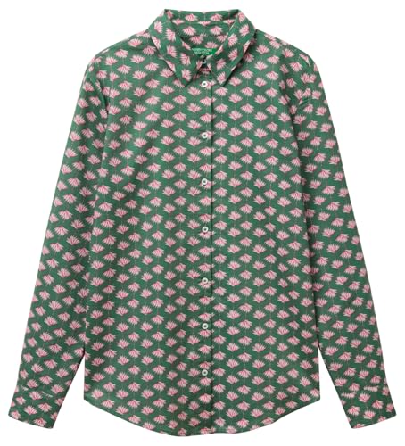 United Colors of Benetton Damen Camicia 5q6sdq0ay Hemd, Mehrfarbig, X-Large von United Colors of Benetton