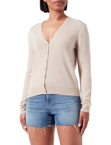 United Colors of Benetton Damen Cardigan M/L 1002D6879 Strickjacke, Beige 562, L von United Colors of Benetton