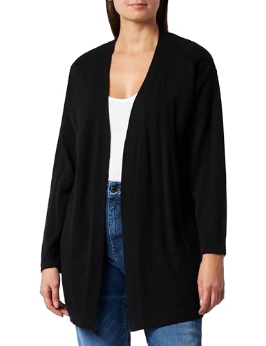 United Colors of Benetton Damen Cardigan M/L 1035d602a Strickjacke, Schwarz 700, L, L von United Colors of Benetton