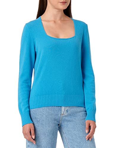 United Colors of Benetton Damen G/C M/L 1067D102P LANGÄRMLIGER Pullover MIT Rundhalsausschnitt, Hellblau 30M, S von United Colors of Benetton