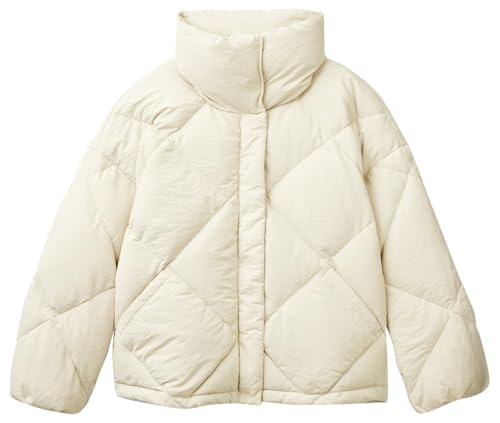 United Colors of Benetton Damen Giubbotto 2feadn06a Kurze Daunenjacke, cremeweiß, XL von United Colors of Benetton