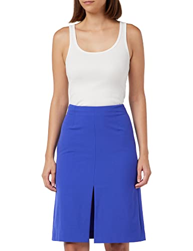 United Colors of Benetton Damen Gonna 4WHQD000Y Rock, Bluette 1F3, 44 von United Colors of Benetton