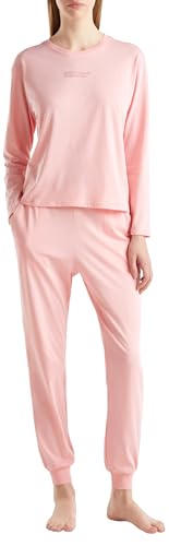 United Colors of Benetton Damen Hose 30963f03k Pyjamahose, Rosa, L von United Colors of Benetton